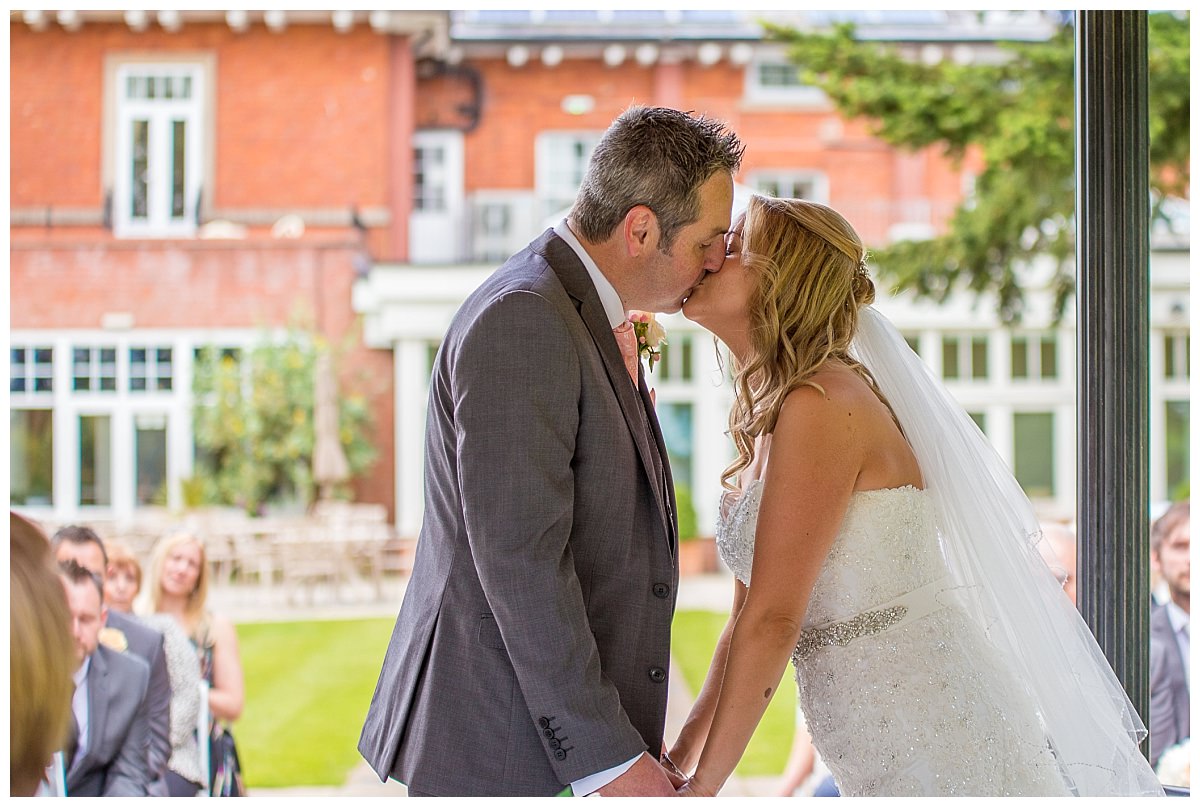 First Kiss at The Upper House Barlaston