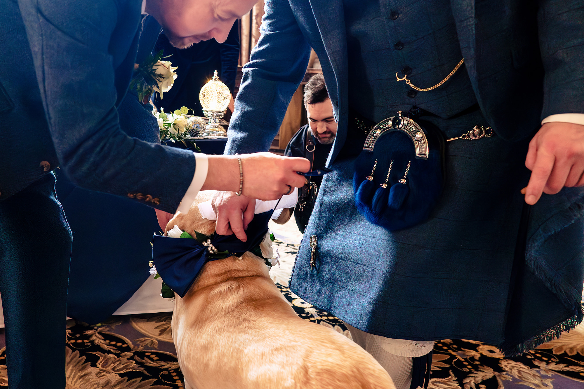 The hand fasting ritual continuing, with Sula keeping a close eye from nearby