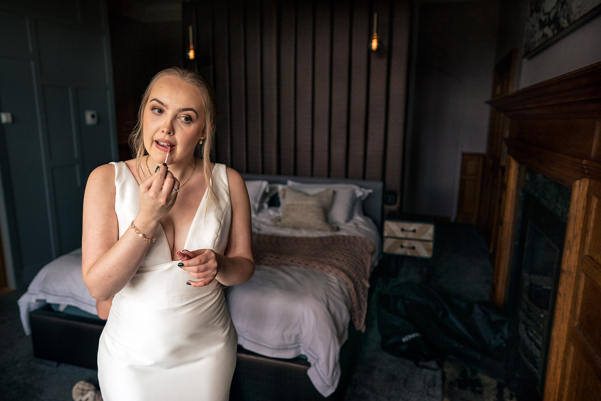 Chloe’s nerves and excitement in the moments before the ceremony