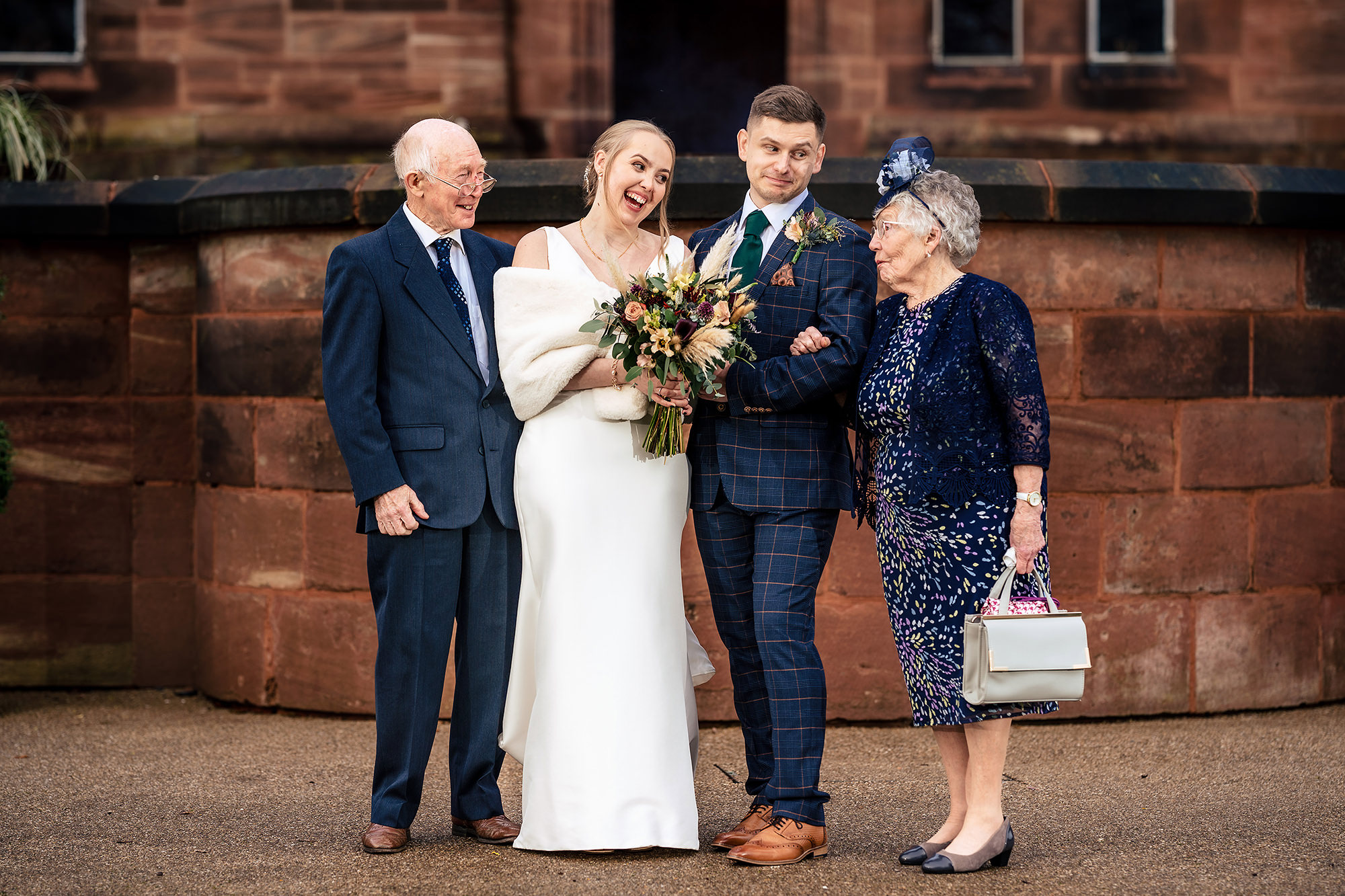 Another family portrait with Chloe and Dan at Salt House