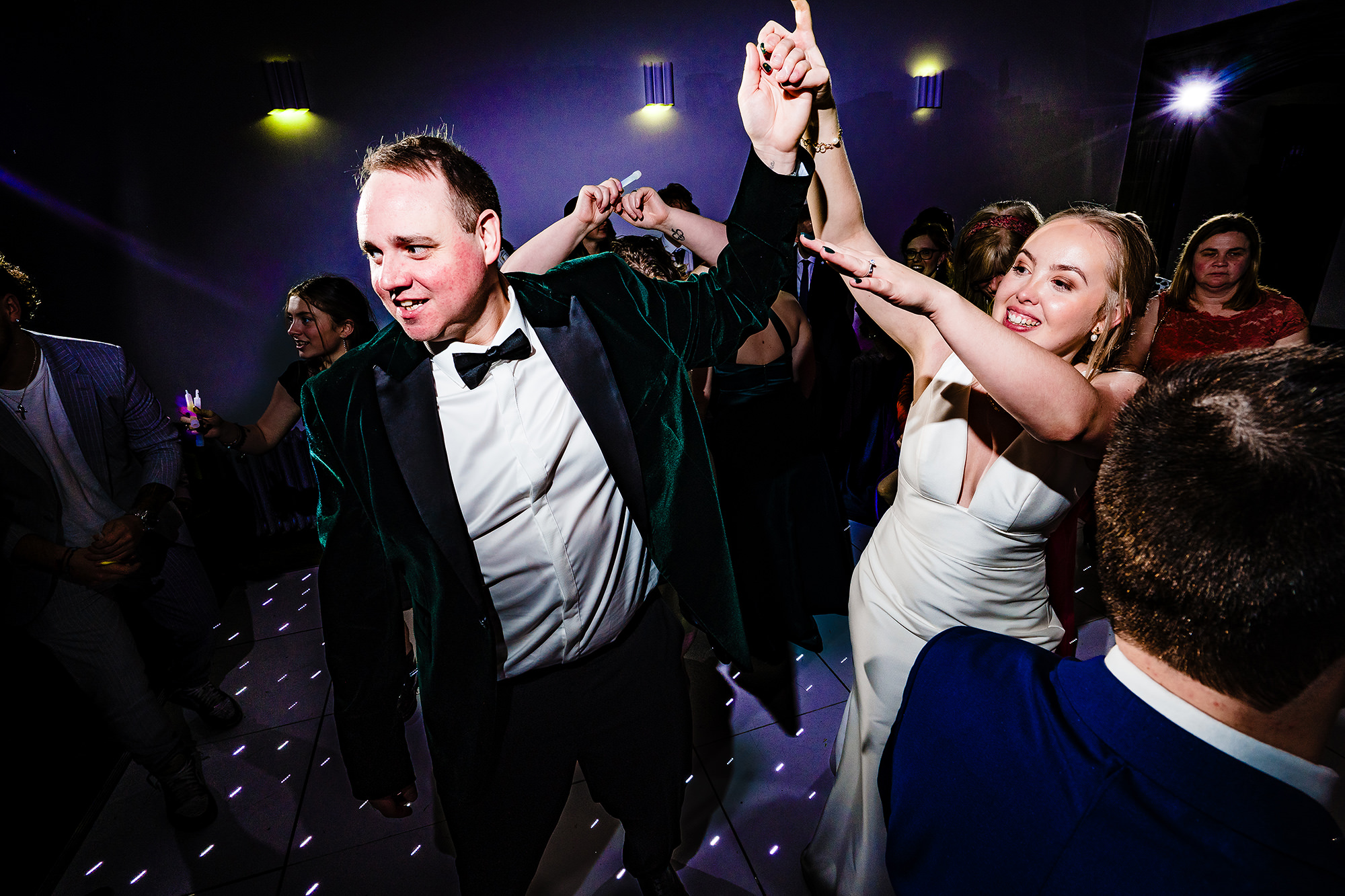 Dan still going strong on the Salt House dance floor